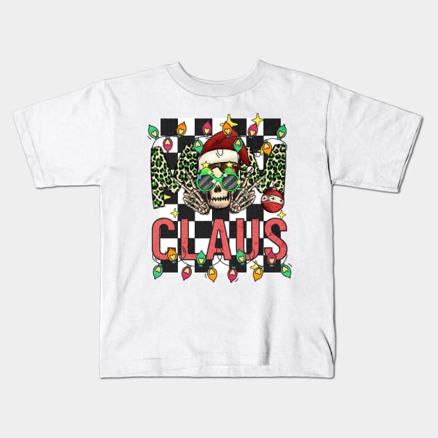 Mama Claus Kids T-Shirt by MZeeDesigns